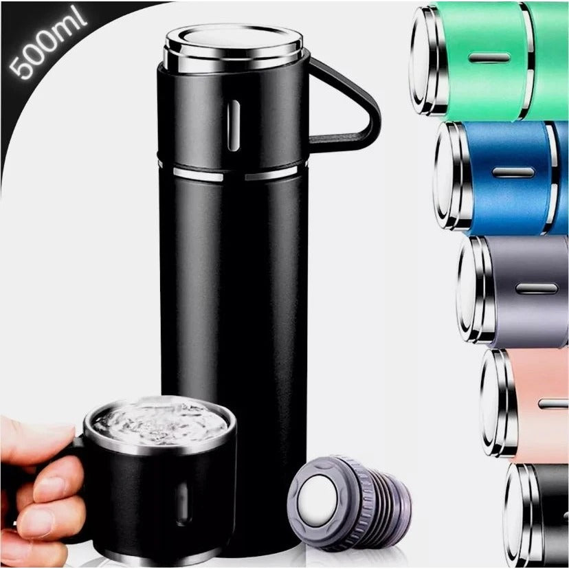 Garrafa Térmica com Xícaras