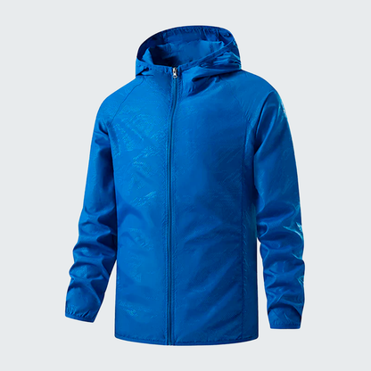 CORTA-VENTO IMPERMEÁVEL UV MASCULINA