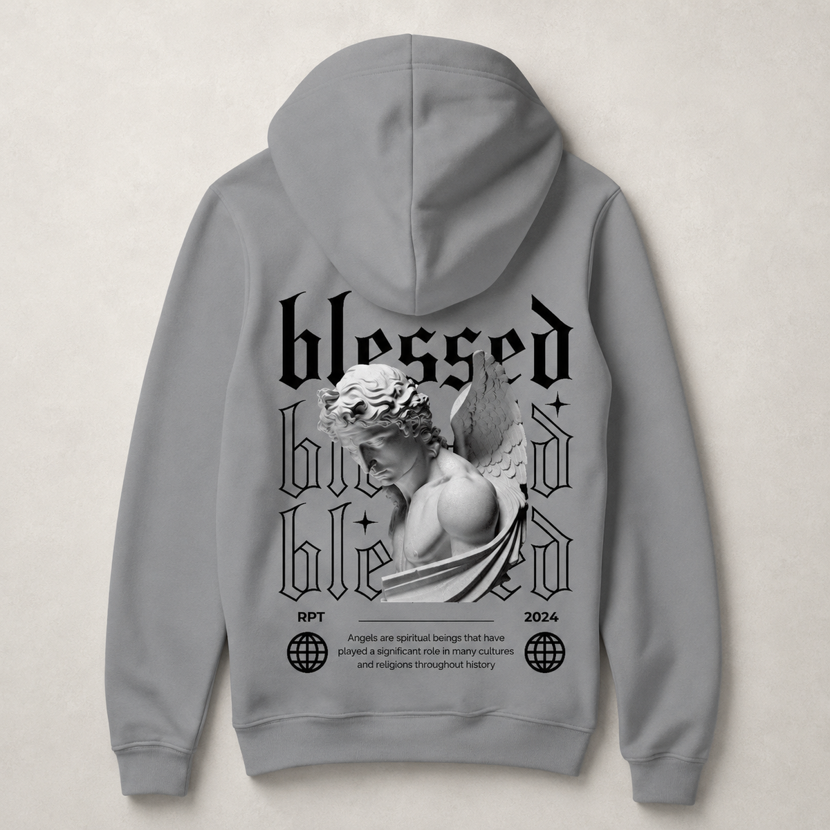 Moletom Masculino Blessed Angel Streetwear