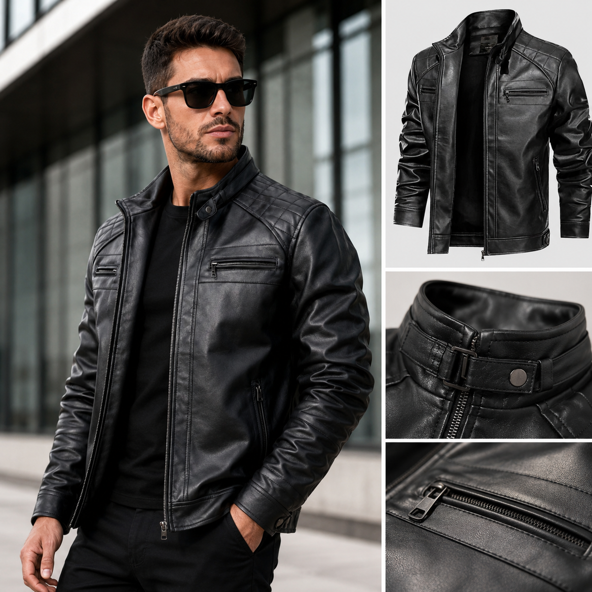 Jaqueta De Couro Masculina