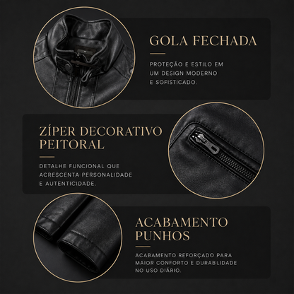 Jaqueta De Couro Masculina