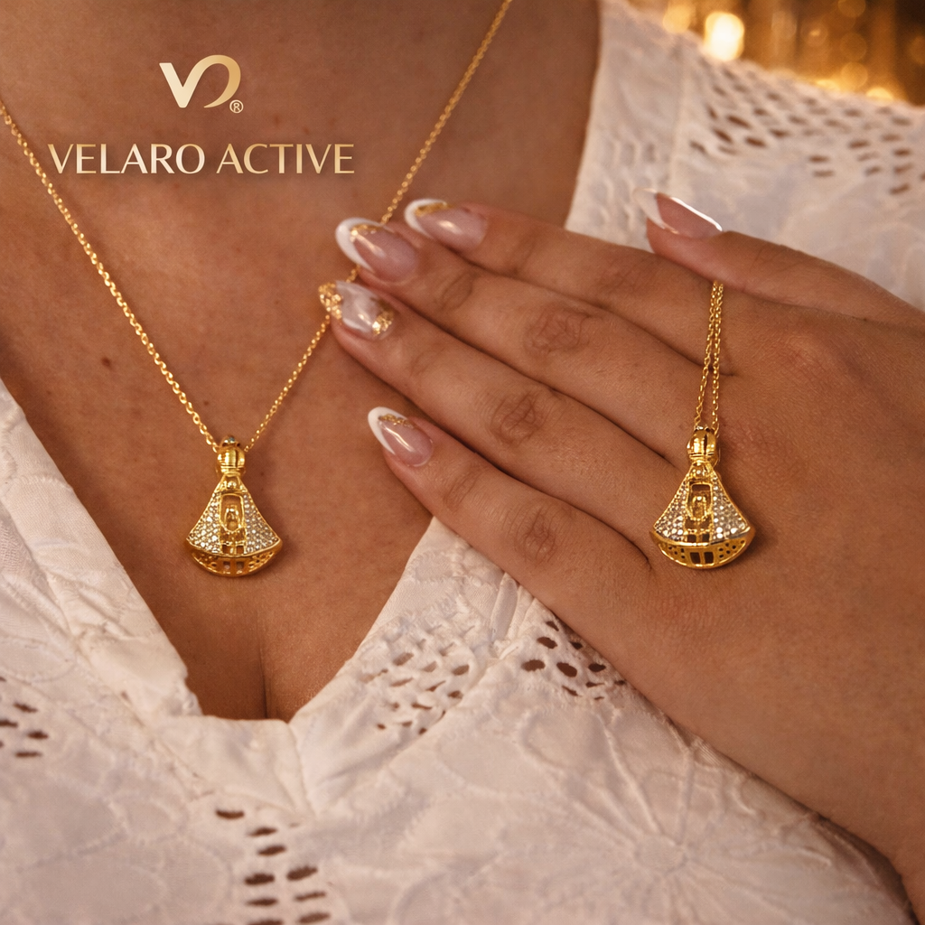 [Pague 1 LEVE 2] Colar de Fé Nossa Senhora Aparecida Dupla Face Velaro™