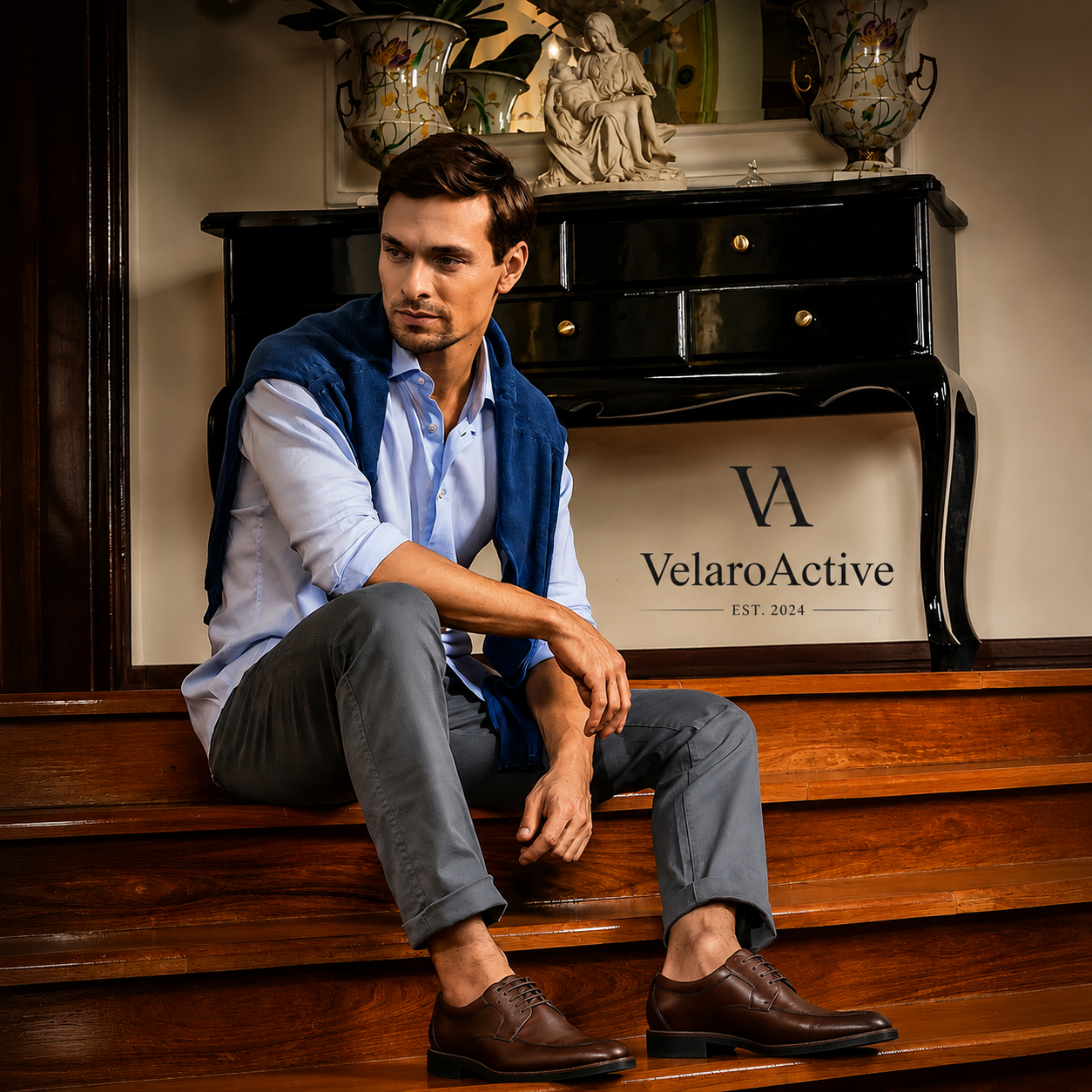 【COMPRE 1 • LEVE 2】Mocassim Torino | Velaro Active™
