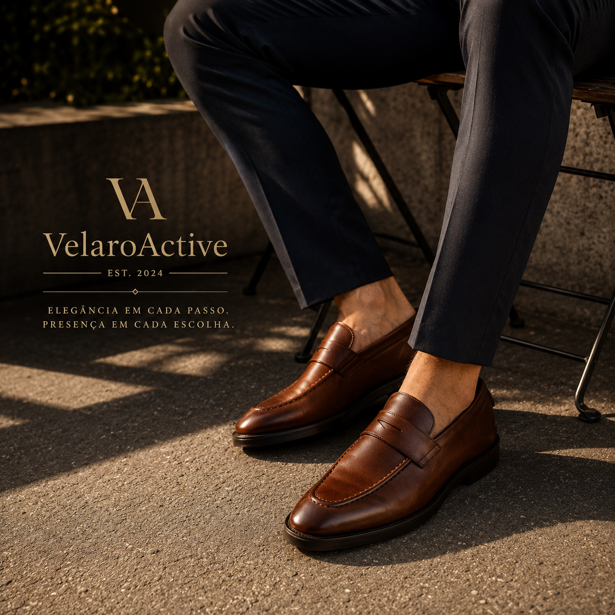 【COMPRE 1 • LEVE 2】Mocassim Torino | Velaro Active™