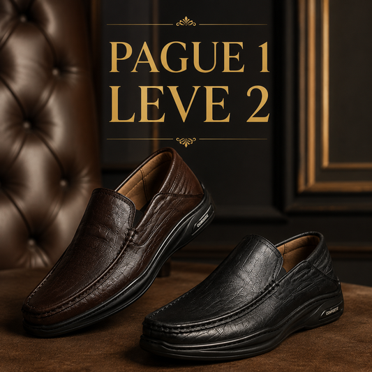 【COMPRE 1 • LEVE 2】Mocassim Torino | Velaro Active™