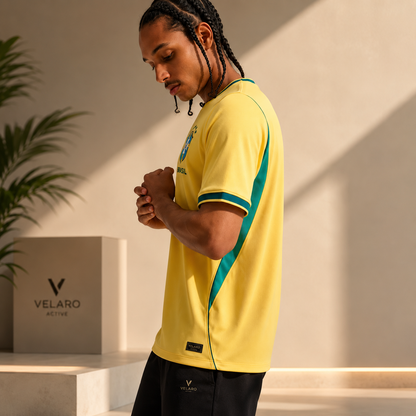 [PAGUE 1 LEVE 2] Camisa Brasil 2026/27 Masculina | Edição Torcedor Premium