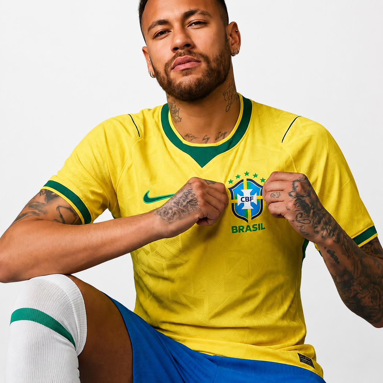 [PAGUE 1 LEVE 2] Camisa Brasil 2026/27 Masculina | Edição Torcedor Premium