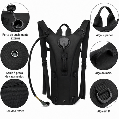 Mochila de Hidratação Térmica 3L Premium | Velaro Active™
