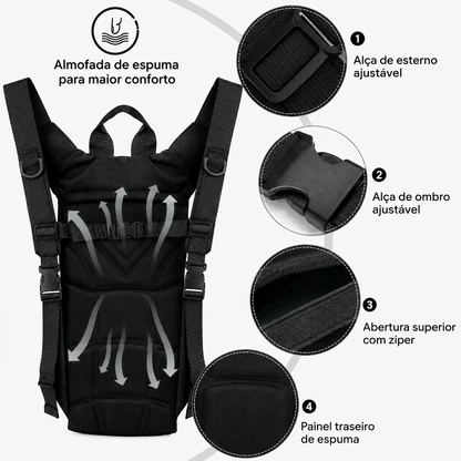 Mochila de Hidratação Térmica 3L Premium | Velaro Active™