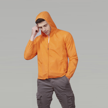 CORTA-VENTO IMPERMEÁVEL UV MASCULINA