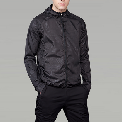 CORTA-VENTO IMPERMEÁVEL UV MASCULINA