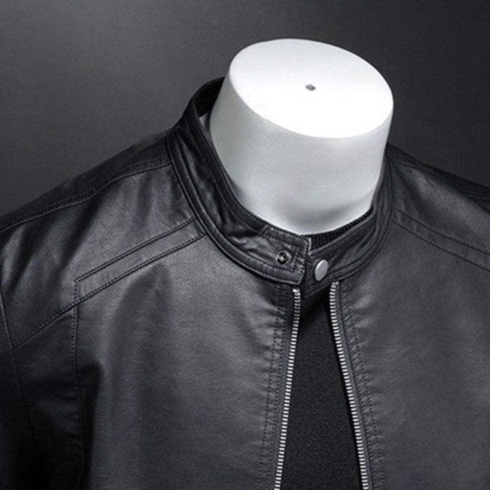 Jaqueta Masculina de Couro Classic Velaro®