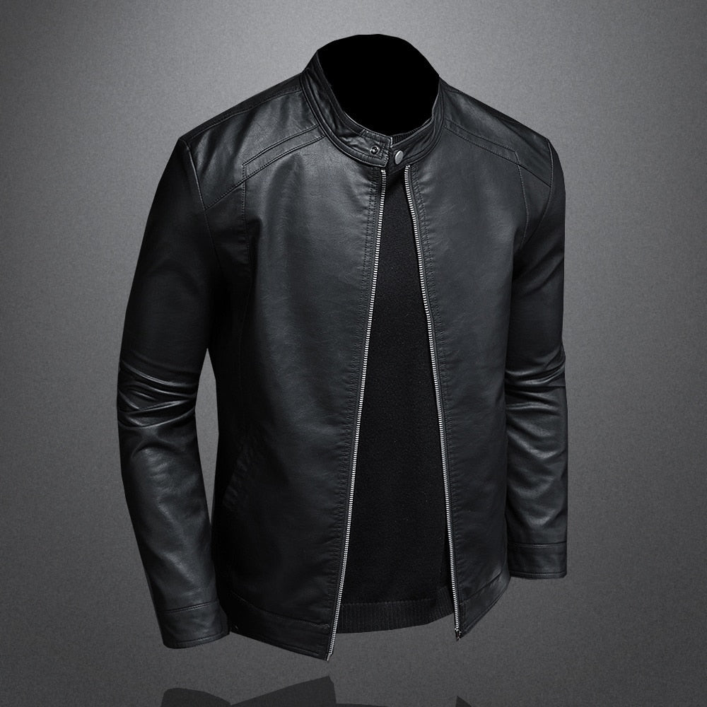 Jaqueta Masculina de Couro Classic Velaro®