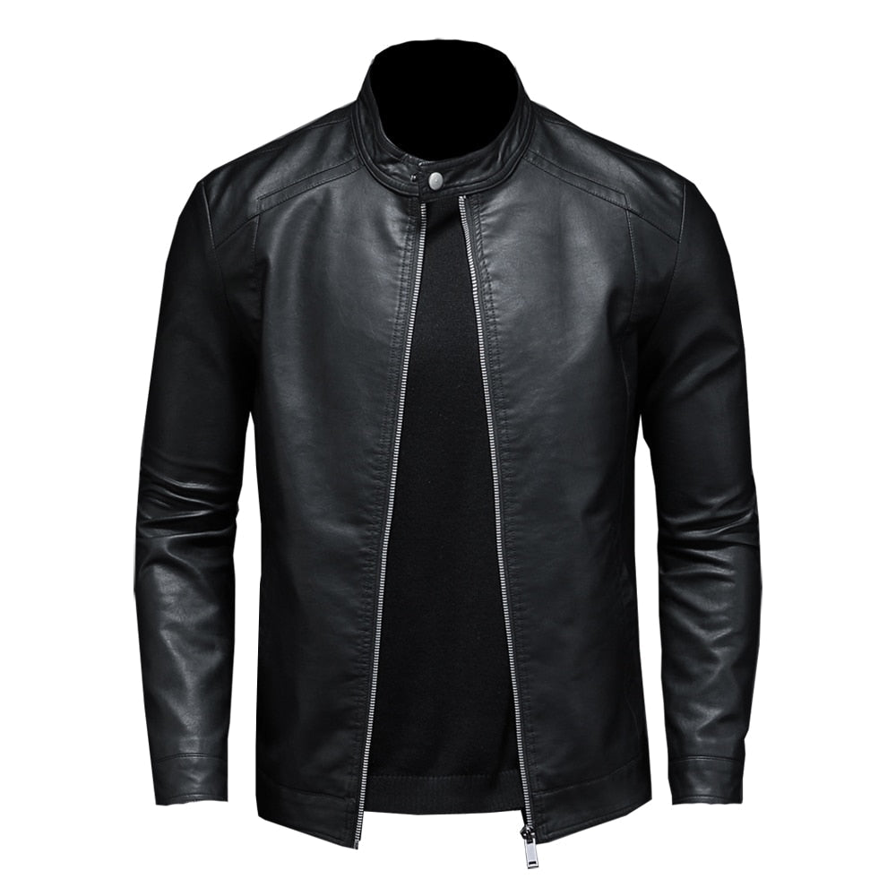 Jaqueta Masculina de Couro Classic Velaro®