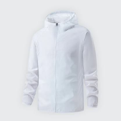 CORTA-VENTO IMPERMEÁVEL UV MASCULINA
